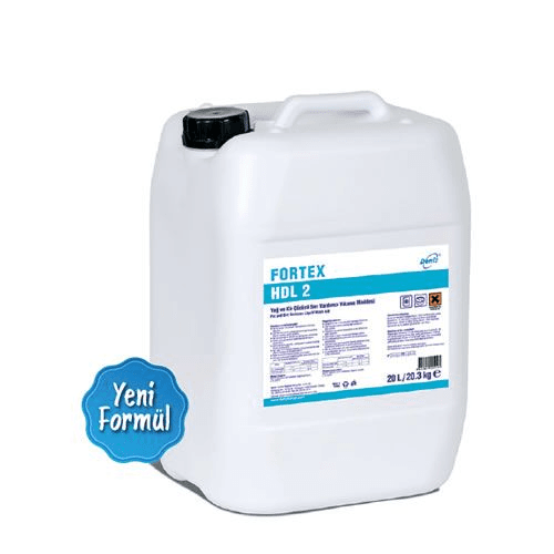 FORTEX HDL 2 — Yağ ve Kir Çözücü Sıvı Yardımcı Yıkama Maddesi