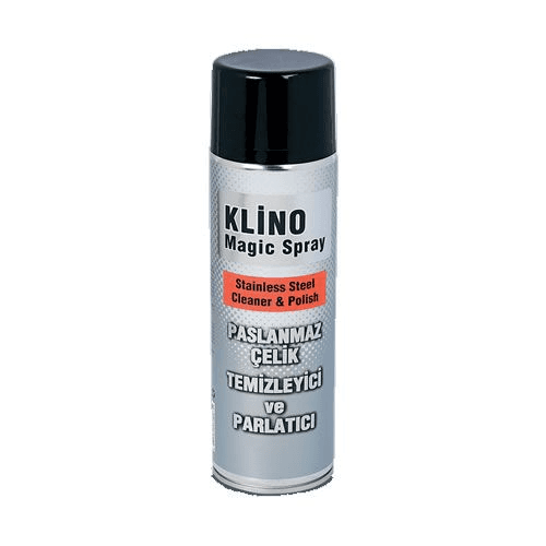 KLİNO MAGIC SPRAY — Paslanmaz Çelik Temizleyici ve Parlatıcı